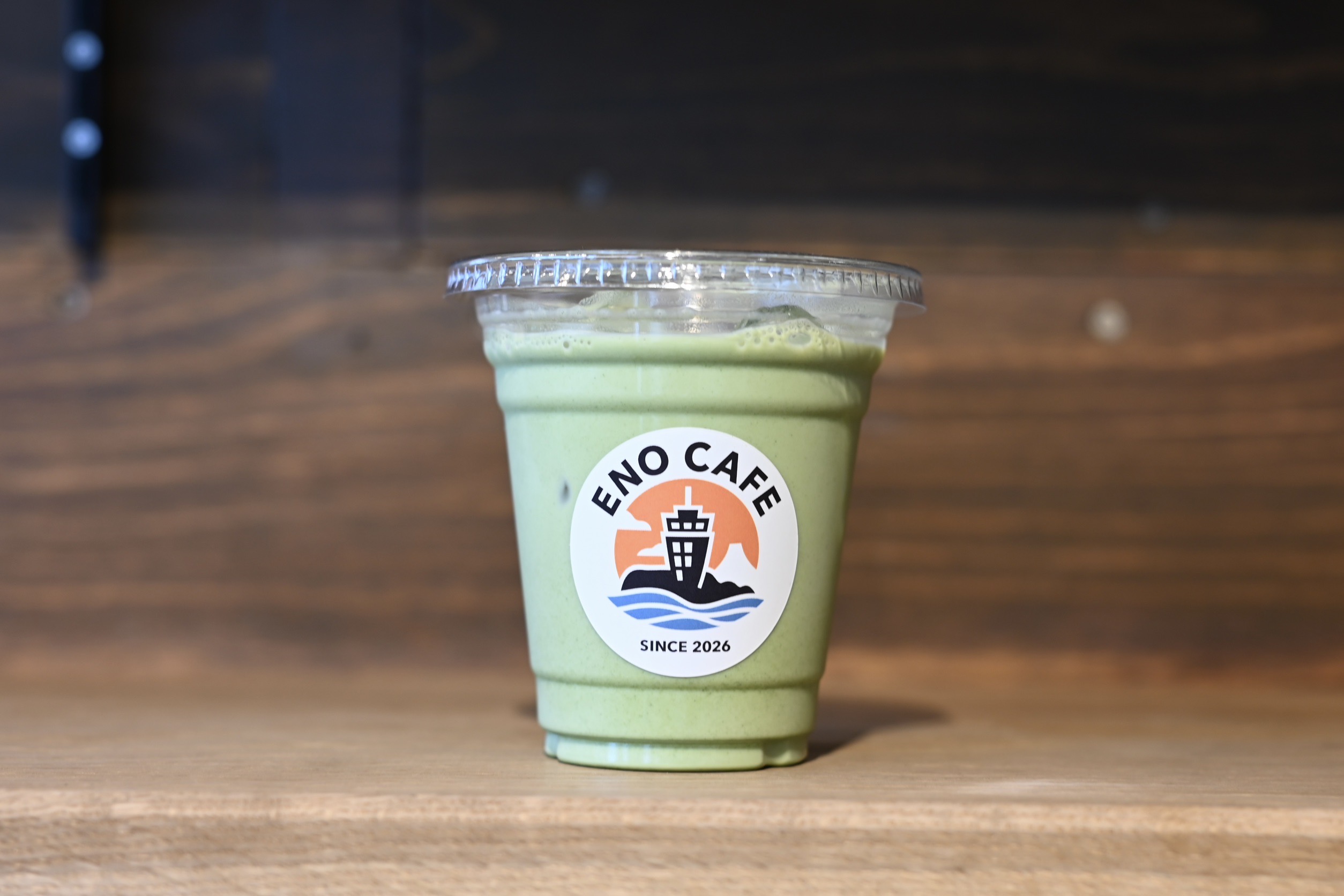 ENO CAFE matcha drink